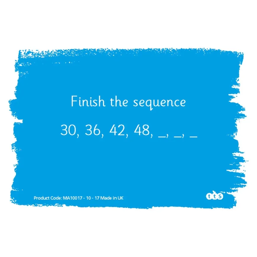 TTS Mastering Number and Place Value Activity Cards Year 4 100pk