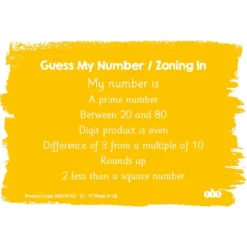 TTS Maths Reasoning Activity Cards Year 6 84pk