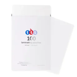 TTS Matt Laminating Pouches 150 micron 100pk