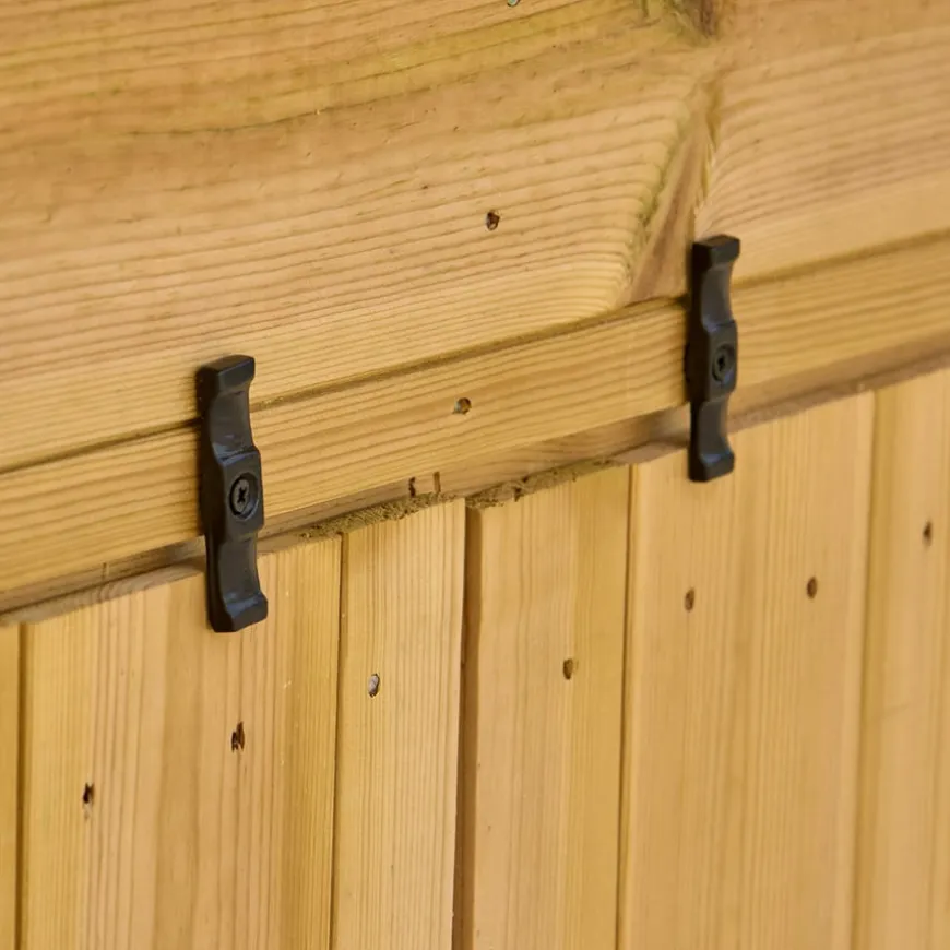 TTS Medium Outdoor Storage Shed with Shelving