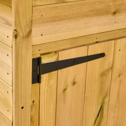 TTS Medium Outdoor Storage Shed with Shelving