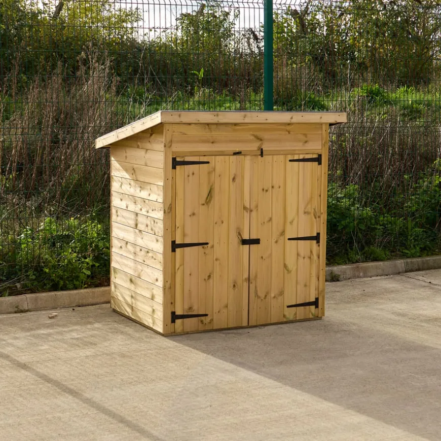 TTS Medium Outdoor Storage Shed with Shelving