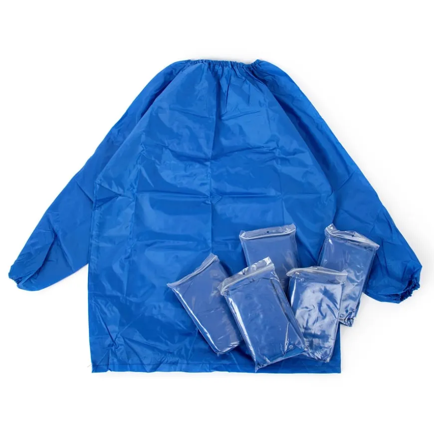 TTS Messy Play Waterproof Ponchos 6pk
