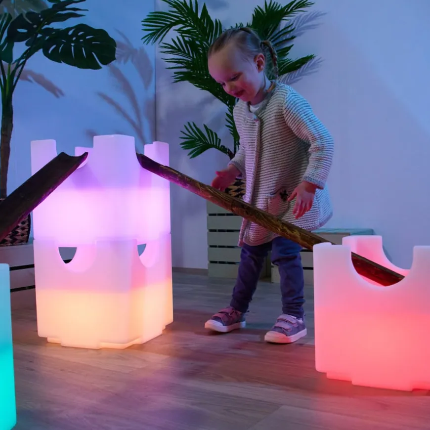 TTS Messy Play Water STEAM Channelling Cubes