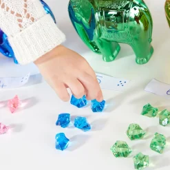 TTS Metallic Elephant Number and Counting Set 1-10