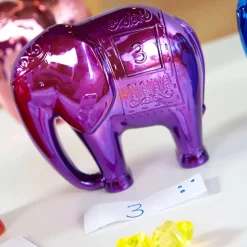 TTS Metallic Elephant Number and Counting Set 1-10