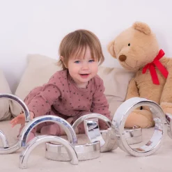 TTS Metallic Silver Stacking Arches 12pk