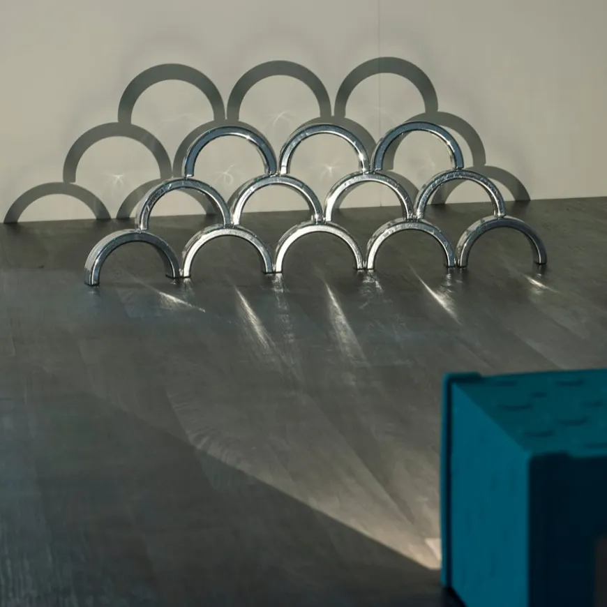 TTS Metallic Silver Stacking Arches 12pk