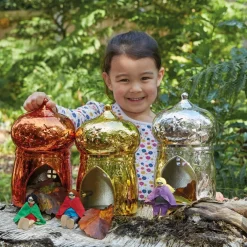 TTS Metallic Small World Fairy House
