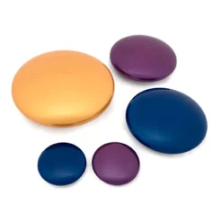 TTS Metallic Stacking Pebble Collection 10pk