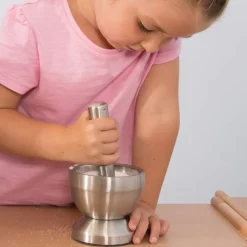 TTS Metal Pestle and Mortar Set 3pcs
