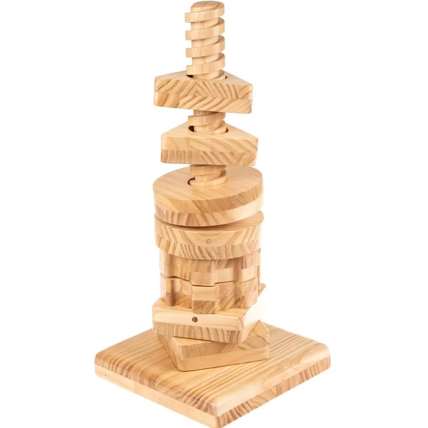 TTS Motor Skills Twist & Turn Tall Wooden Tower