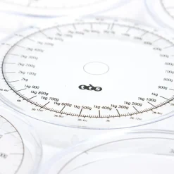 TTS Multi Dial Plastic Measuring Scales 6pk