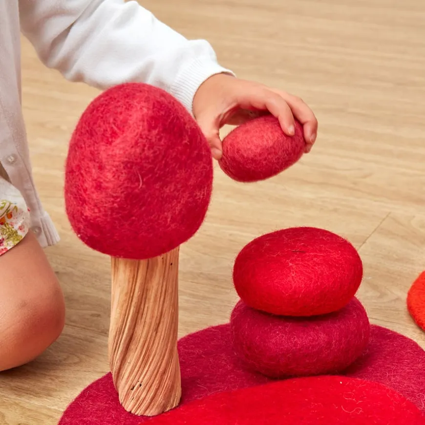 TTS Natural Tonal Felt Loose Parts