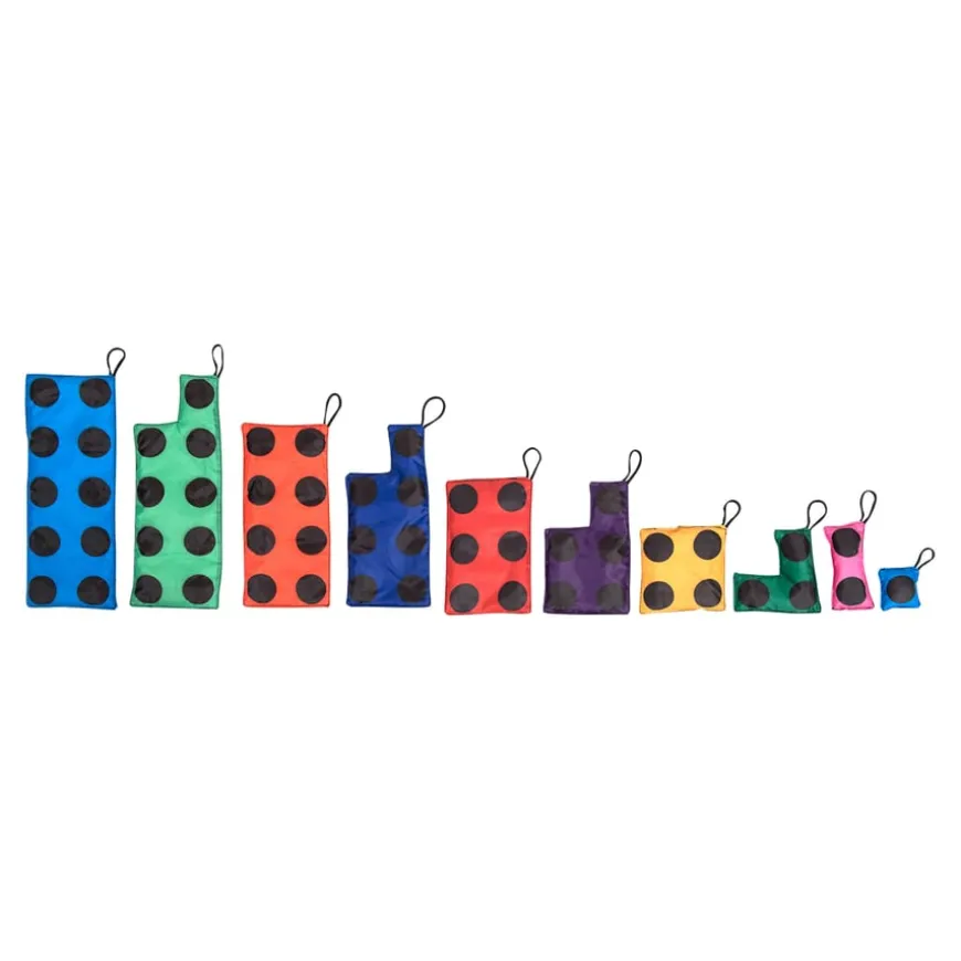 TTS Number Frame Bean Bag Shapes 11pcs
