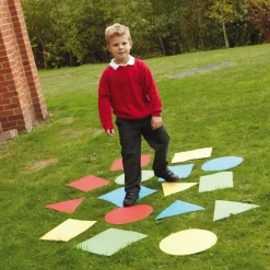 TTS Outdoor Geometric Shapes Mats 16pcs
