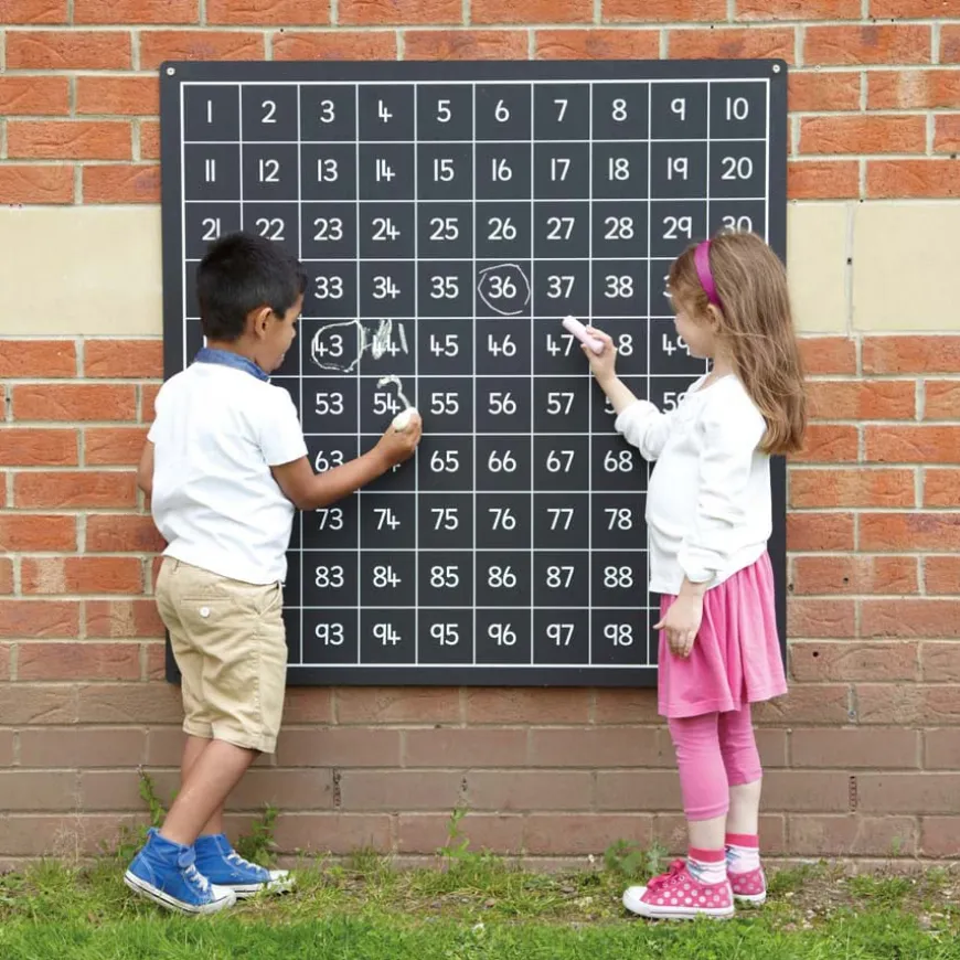 TTS Outdoor Hundred Square Chalkboard