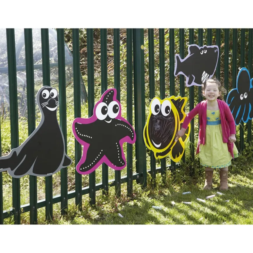 TTS Outdoor Mark Making Chalkboards