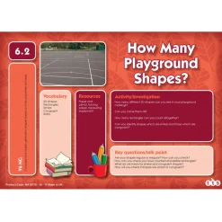 TTS Outdoor Maths Problem Solving Cards Year 6 30pk