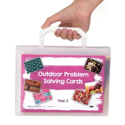 TTS Outdoor Maths Problem Solving Cards A5 Group Set