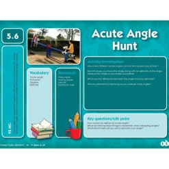 TTS Outdoor Maths Problem Solving Cards A5 Group Set