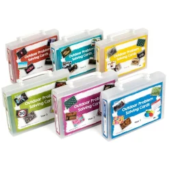 TTS Outdoor Maths Problem Solving Cards A5 Group Set