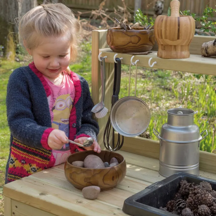 TTS Outdoor Messy Play Wooden Mud Kitchen