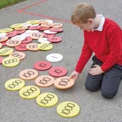 TTS Outdoor Place Value Foam Counters 80pcs