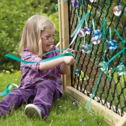 TTS Outdoor Weaving Net in Wooden Frame