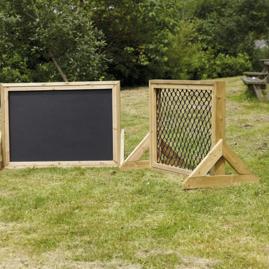 TTS Outdoor Wooden Activity Panels 3pk
