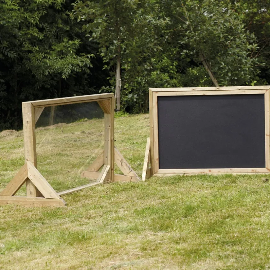 TTS Outdoor Wooden Activity Panels 3pk