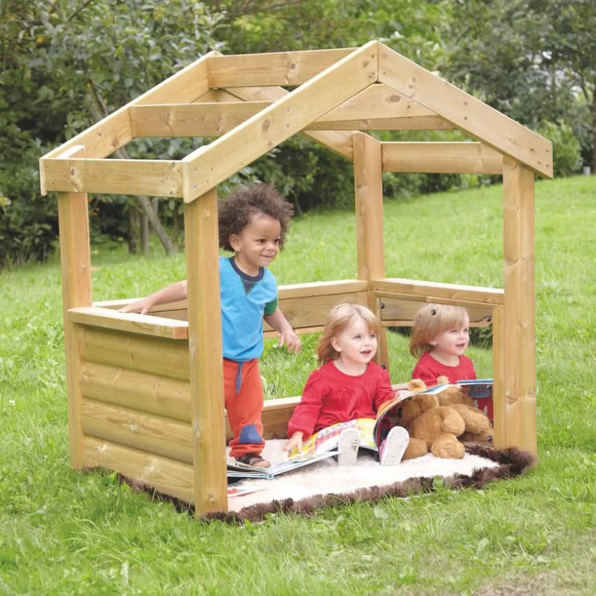 TTS Outdoor Wooden Baby Den