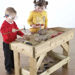 TTS Outdoor Wooden Busy Work Bench