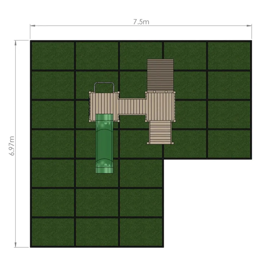 TTS Outdoor Wooden Castle