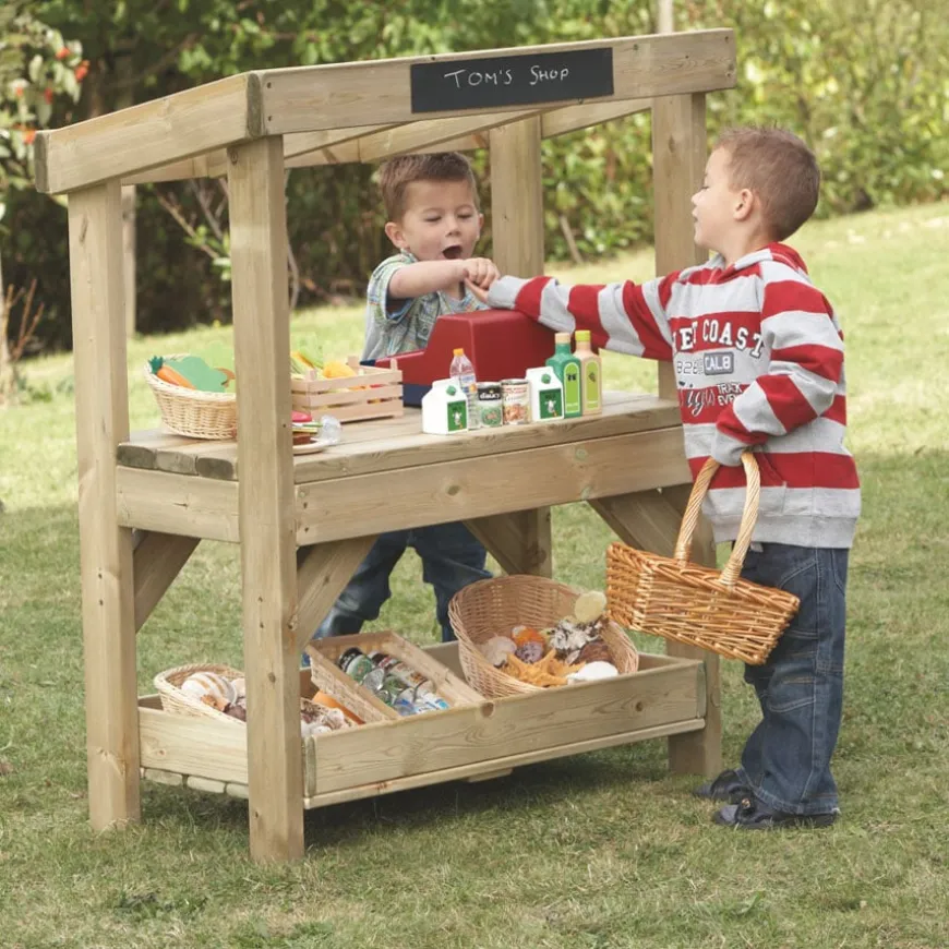 TTS Outdoor Wooden Play Furniture Selection 5pcs