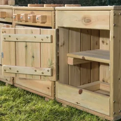 TTS Outdoor Wooden Role Play Kitchen