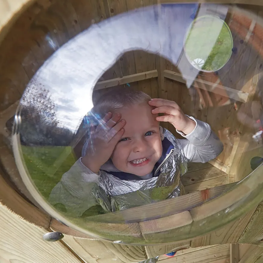 TTS Outdoor Wooden Role Play Spaceship