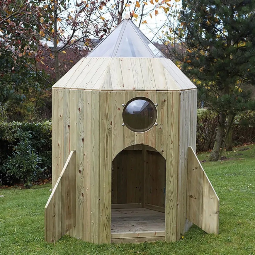 TTS Outdoor Wooden Role Play Spaceship