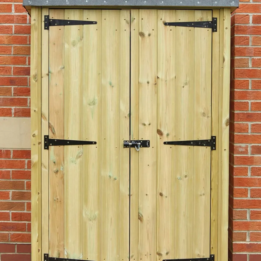 TTS Outdoor Wooden Storage Cupboard