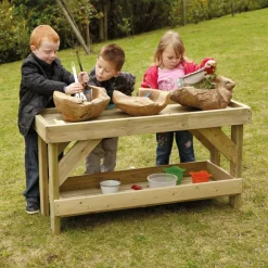 TTS Outdoor Wooden Tray Table