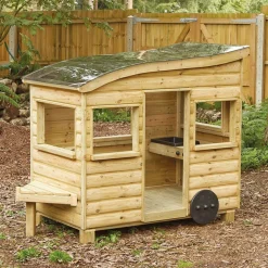 TTS Outdoor Wooden Truck & Caravan Bundle Standard Delivery