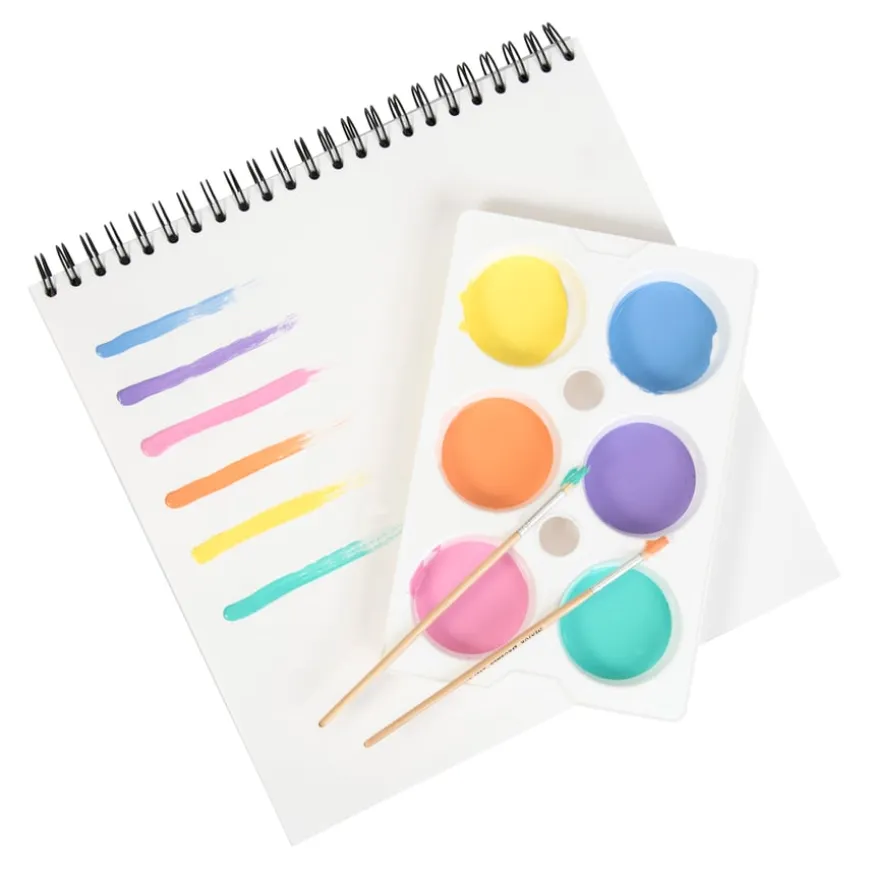 TTS Pastel Ready Mixed Paint 500ml 6pk