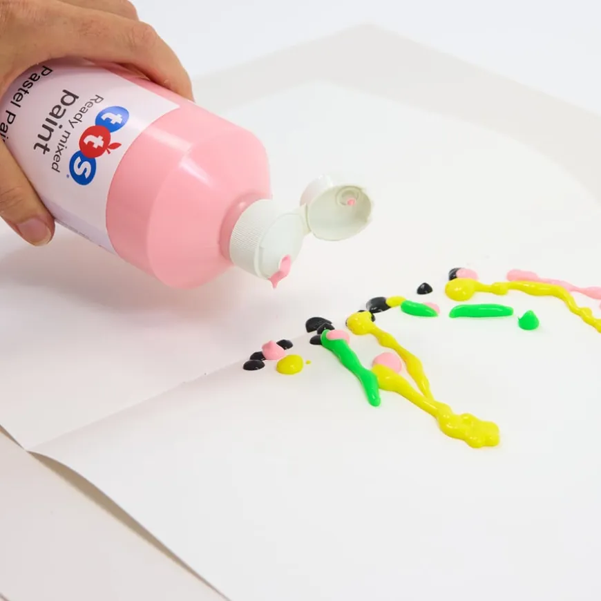 TTS Pastel Ready Mixed Paint 500ml 6pk