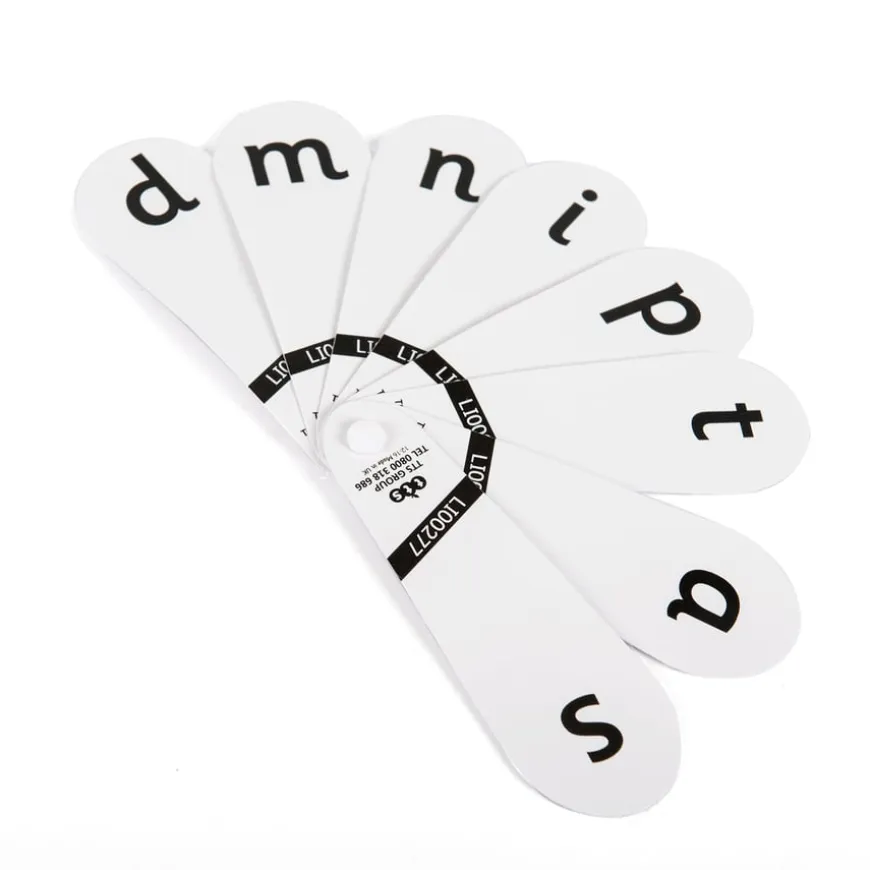 TTS Phonics Letter Fans - Phase 2
