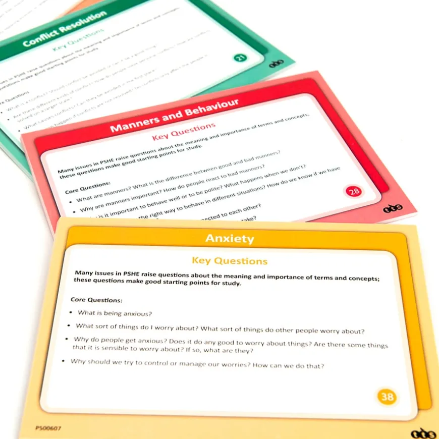 TTS PSHE Lesson Opener Cards 48pk
