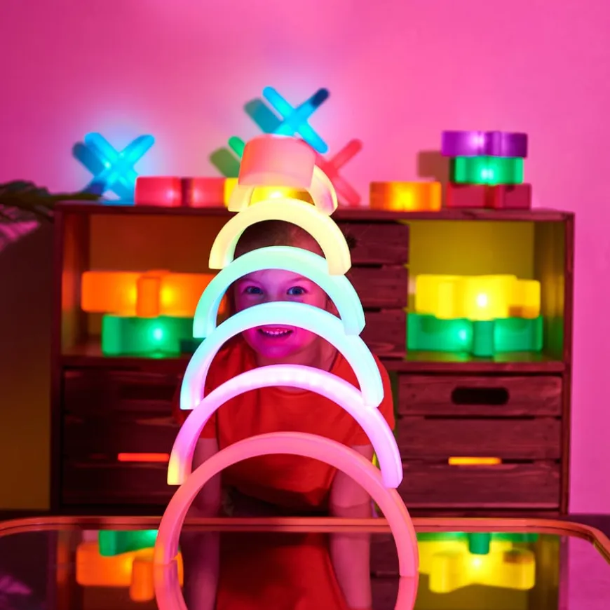 TTS Rainbow Glow Arches 7pc