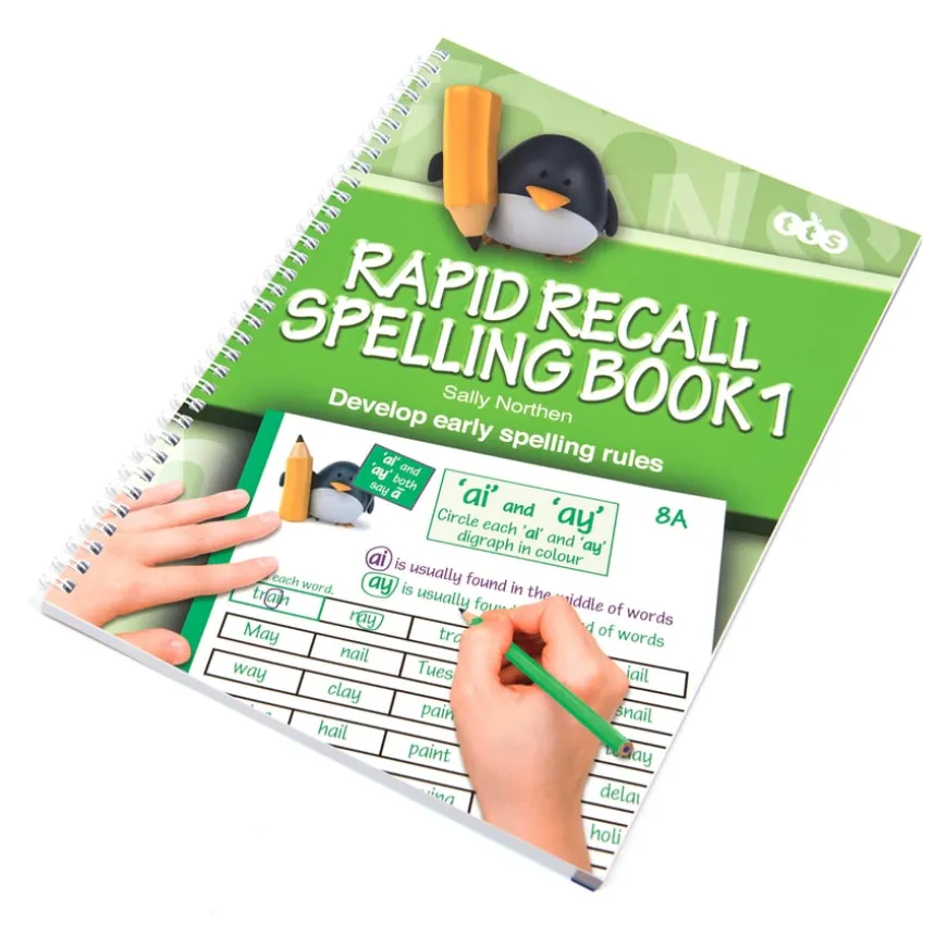 TTS Rapid Recall Spelling Activity Book 1