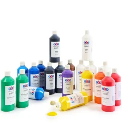 TTS Ready Mixed Paint Assorted Pack 500ml 20pk