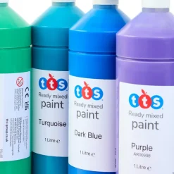 TTS Ready Mixed Paint Assorted 16 x 1l