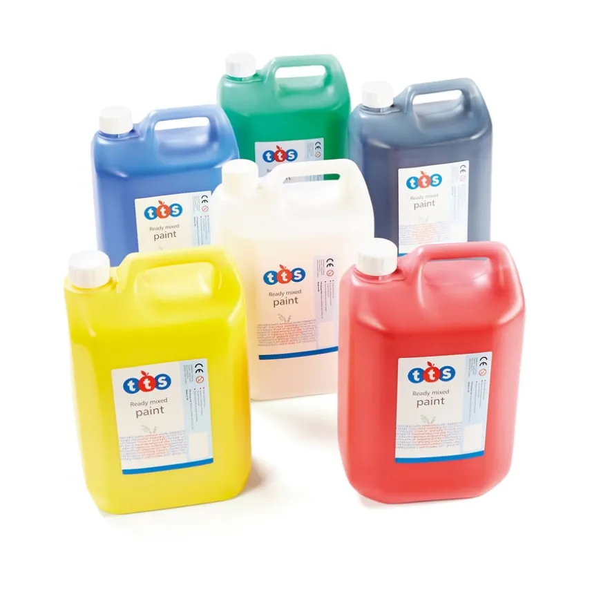 TTS Ready Mixed Paint Single Colours 5L